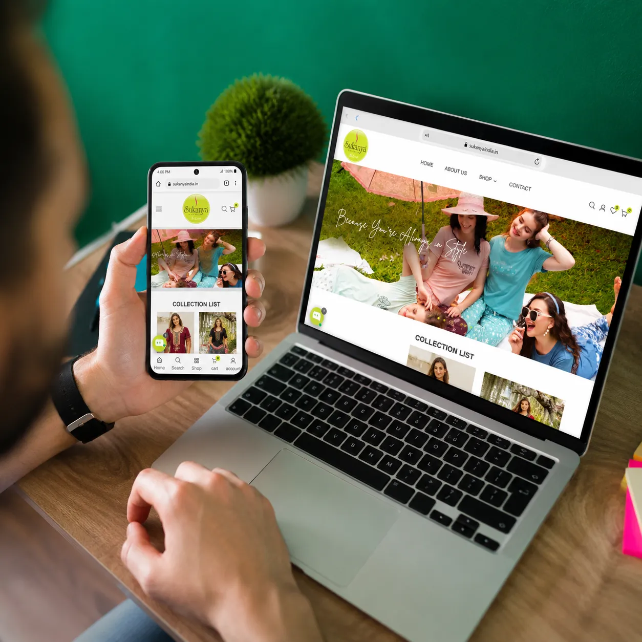 Shopify Fashion Online Store Development